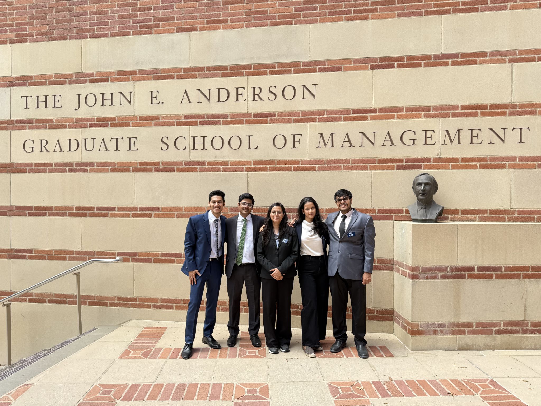 UCLA MBA milestone visual